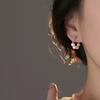 Pearl Earrings New Niche Women's Stud Earrings Sweet Light Luxury High-end Earrings