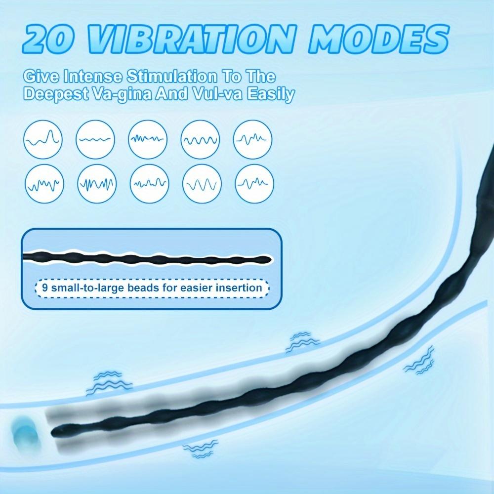10 Geschwindigkeiten Langer Harnröhrenvibrator Katheter Penis Plug Sexspielzeug für Männer Vibrator für die Harnröhre Dehnstab Massagegerät Dildo Vibrator