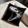 Sketch Snake Cushion Cover Soft Decorative Pillow Case Suitable for Bedroom Sofa Car Travel Use