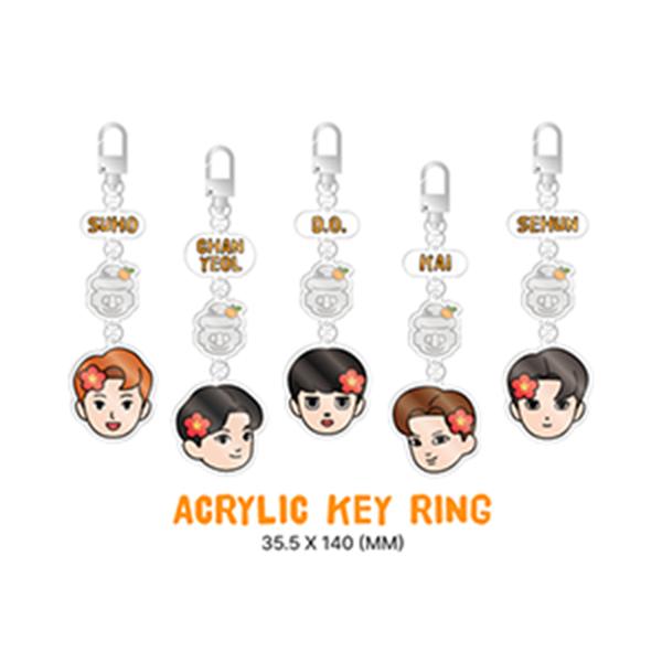[Предзаказ] EXO - ПУТЕШЕСТВУЙ ПО МИРУ ПО ЛЕСТНИЦЕ MD ACRYLIC KEY RING SEHUN