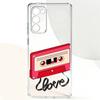 V-Video C-Cassette T-Tape  Phone Case For Samsung Galaxy A,71,70,52,51,40,31,50,50S,30S,21S,12,10,Note20ultra Transparent Cover