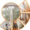 Adjustable Metal Door Lock Aluminum Zinc Zinc Alloy Safety Lock Closet Protection Child Proof Lock  Closets