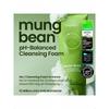 Beplain Mung Bean PH-Balanced Cleansing Foam160ml | Fragrance-Free | Non-Comedogenic Tested | Deep Pore Facial Cleanser | Suitable For Sensitive Skin