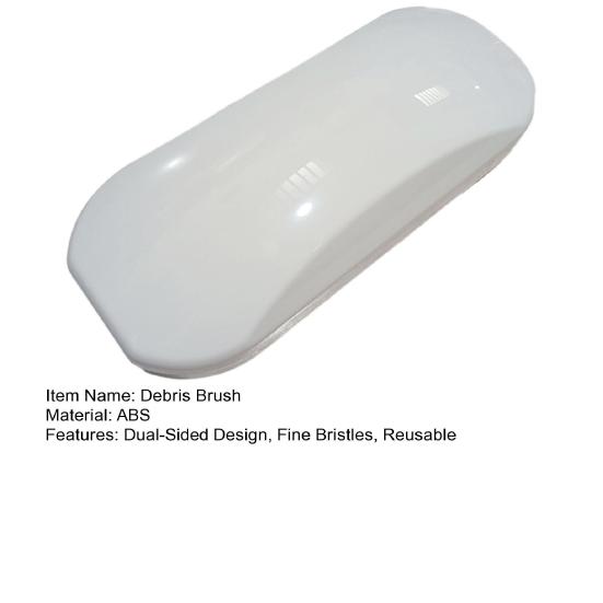 Debris Brush Pet Hair Removal Dual-Sided Grooming Brush with Thick Fine Bristles Car Interiors Reusable Lint Hair Remover Tool