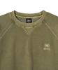 GAKKAI UNIONS Cut-Out Raglan Pigment Sweatshirt Olive
