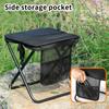 Foldable Backpack Stool Portable Folding Stool With Carry Bag Lightweight Mini Easy Carry Outdoor Chair For Travel For Travel
