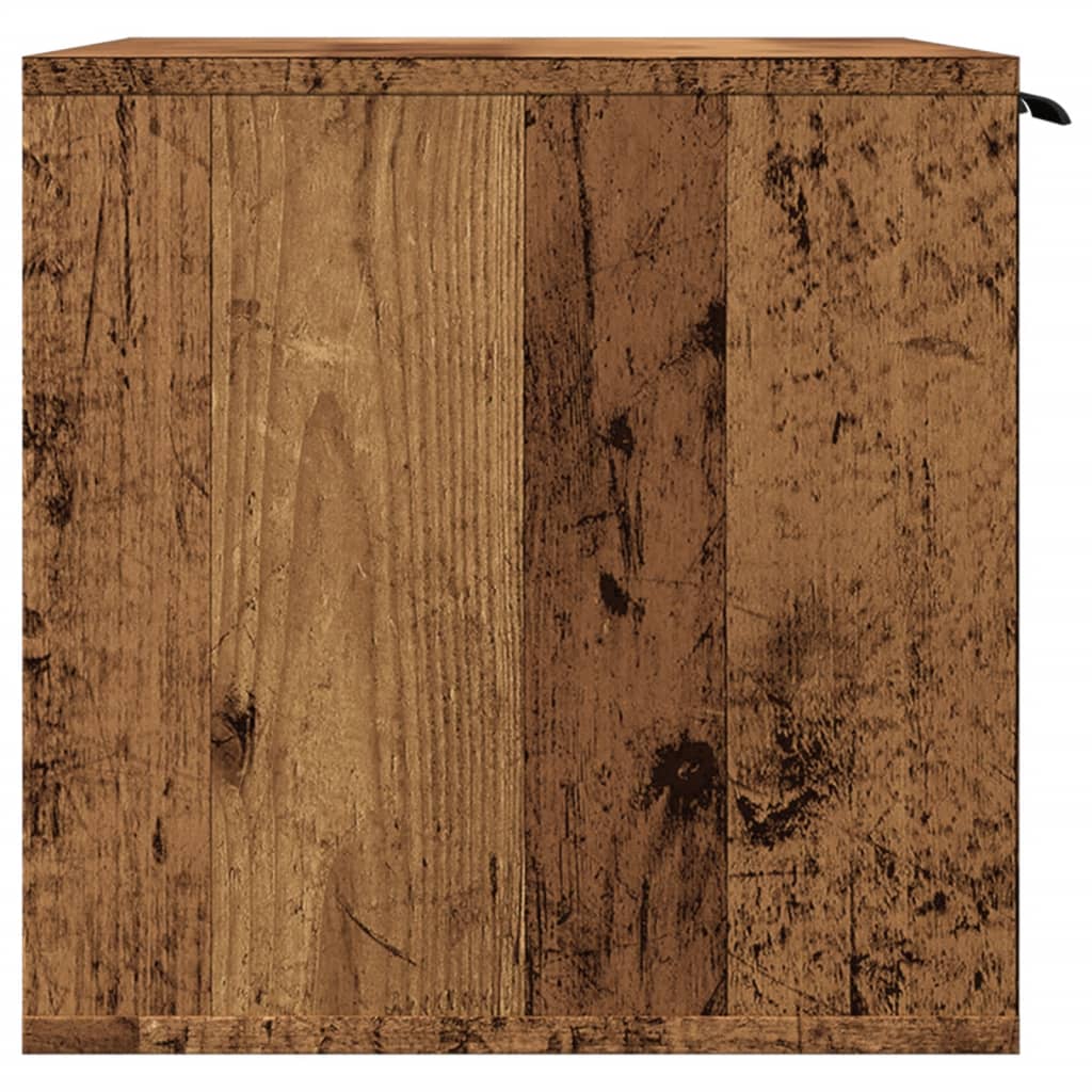 Vidaxl Litter Box Cabinet, Old Wood, 80X50X45 Cm