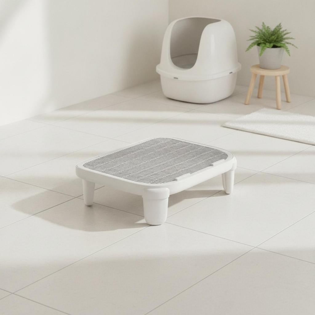 Litter Box Mat Easy to Freshlitter Tracking Tray Lightweight