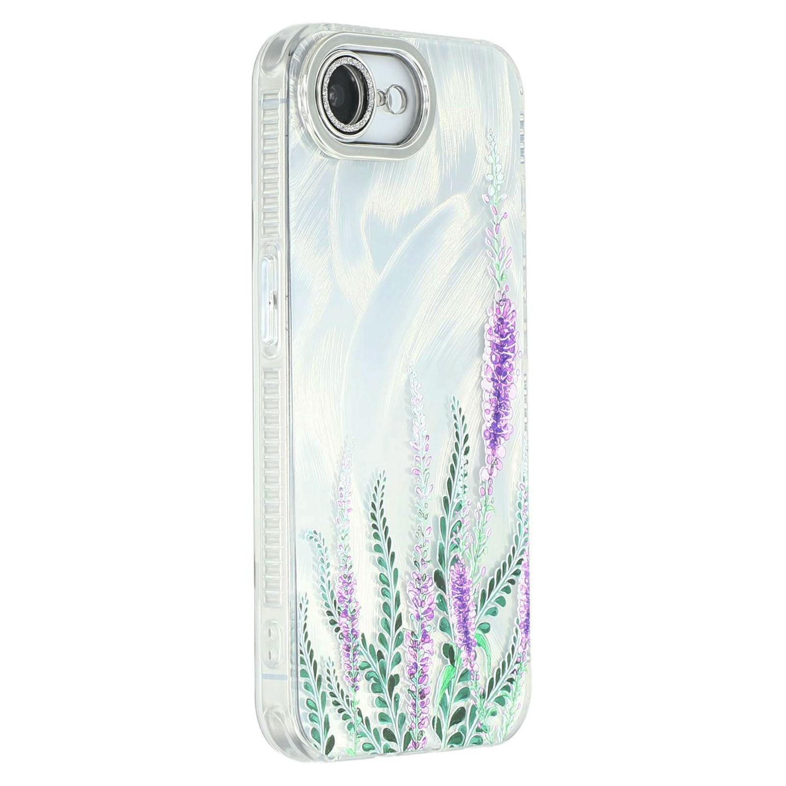 

Чохол для iPhone 16e з плівкою для скляної лінзи, гальванізований IMD TPU+PC, задня кришка для телефону FL3