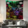 Five Nights Freddy'S Horror Anthology Tapestry Wallmounted Background Cloth Work Of Art Homestay Soft Decoration Tapestry Background Cloth