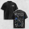 Anime Frieren Beyond Journey's End Graphic T Shirt Men Women Clothing Casual Cotton Tshirt Vintage Washed T-shirt Harajuku Tops
