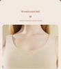 Women's Antibacterial German Velvet Heated Vest with Chest Pad - No Bra Required