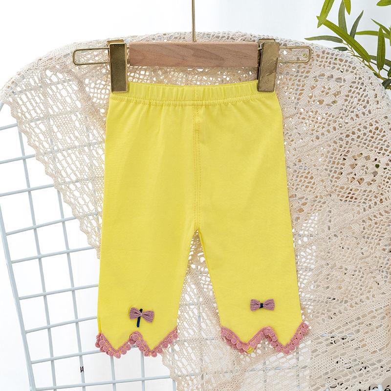 Pants Summer Thin Women's Clothing Pants Children's Versatile Baby Leggings