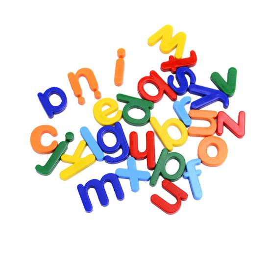 Magnetic Colorful English Alphabet Number Shape Puzzles Educational Kids Toy