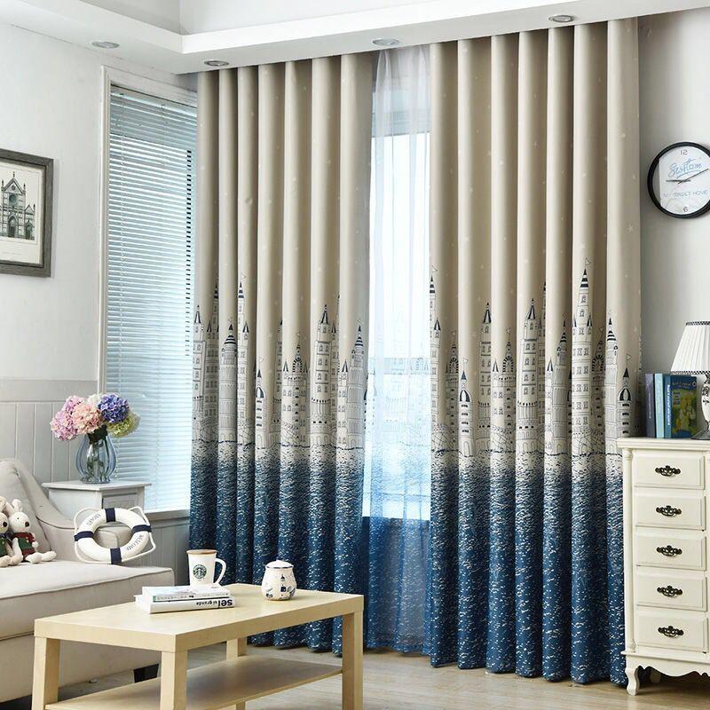 1/2pcs Hollow Out Stars Blackout Curtain for Living Room Window Curtains Bedroom Voile Hotel Home Decoration 1.5m*2.7m