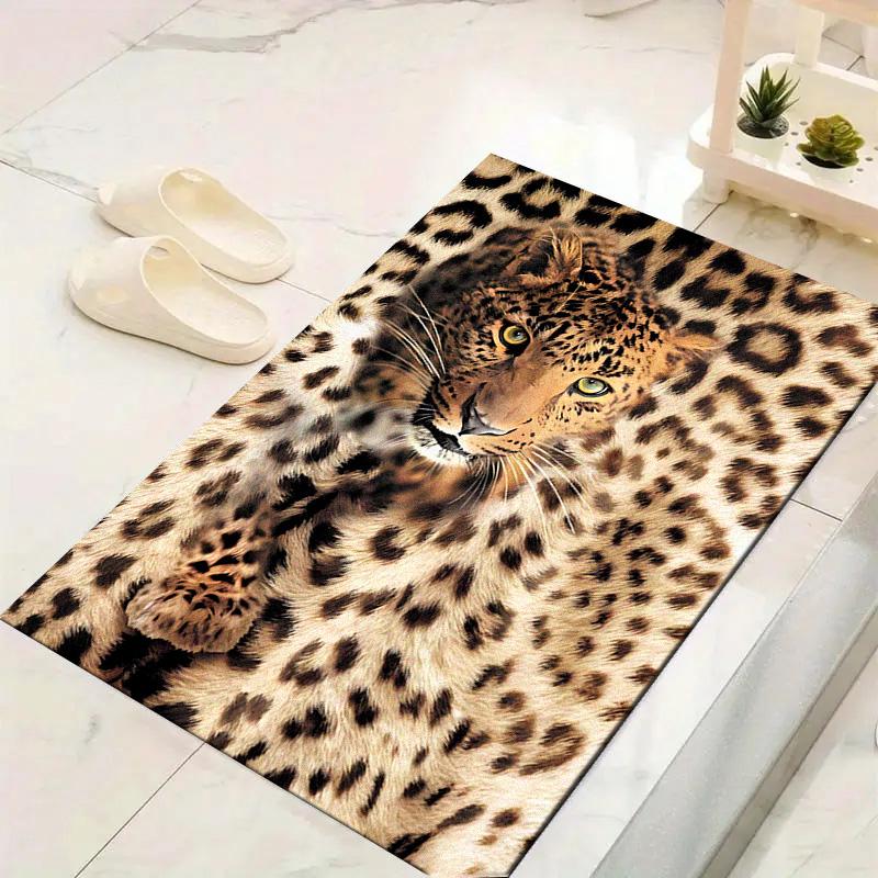 Leopard Snake Carpet Rug for Living Room Bedroom Home Sofa Decoration,Kids Play Non-slip Floor Mat