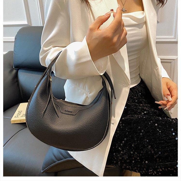 

Niche Women s Handbags 2026 New Versatile Shoulder Crossbody Underarm Bag Casual Fashi Crescent Satchel