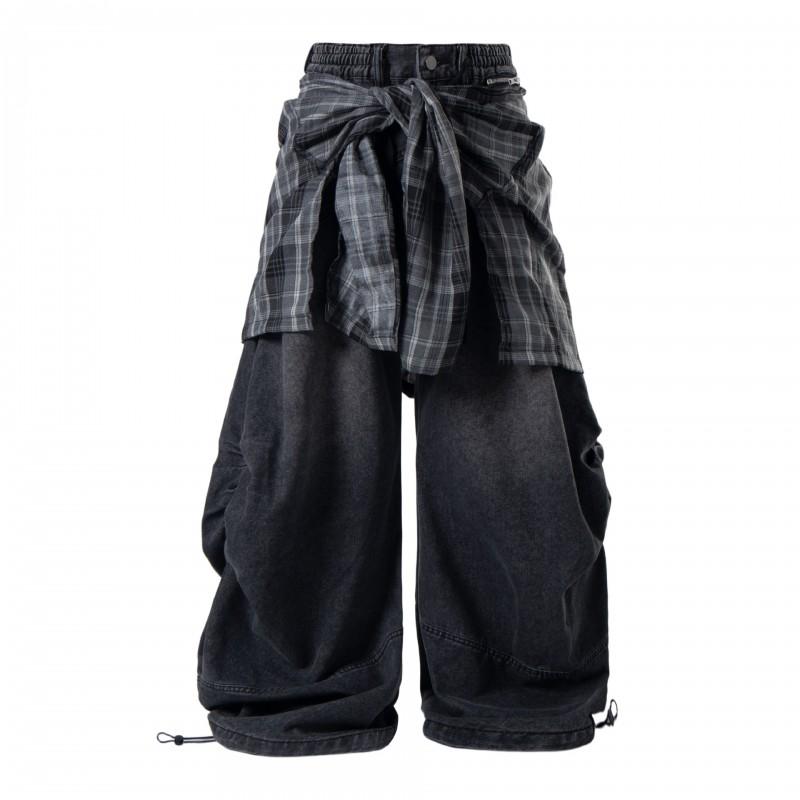 Mens Womens Relaxed Straight Fit Denim