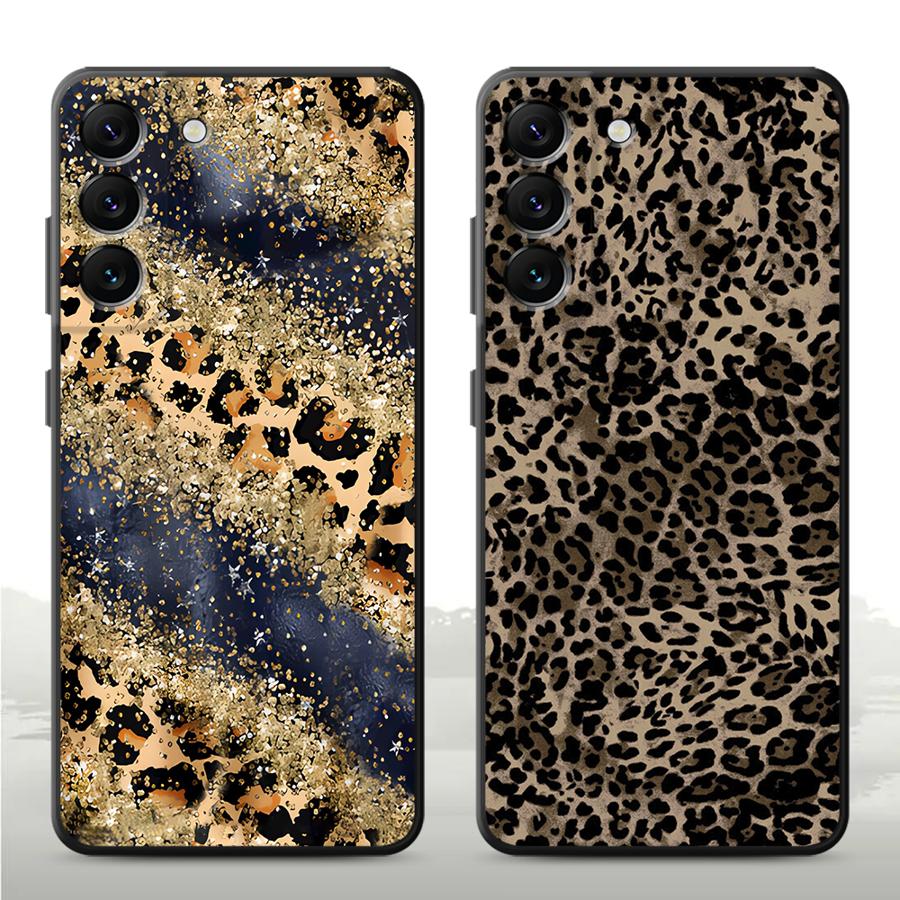 Funda Phone Cover Case for Xiaomi Redmi Note 12 Pro 9 10S 9S 13 Pro Plus 14 11s 12s 7 8 11 10 Leopard Print Pattern
