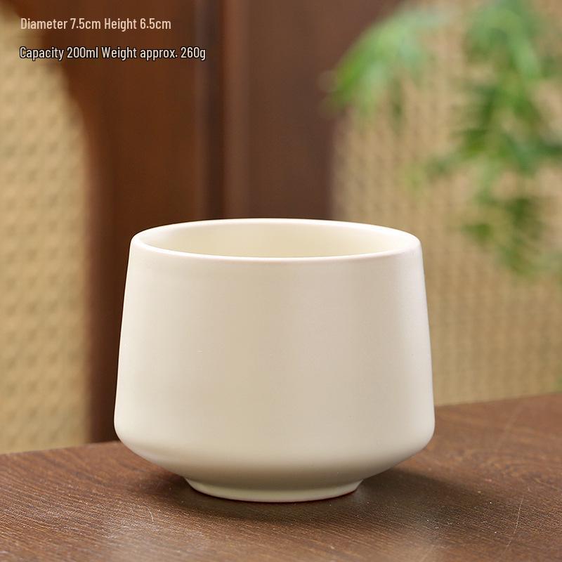 Retro Coarse Pottery Ceramic Coffee and Tea Cup for Home Use