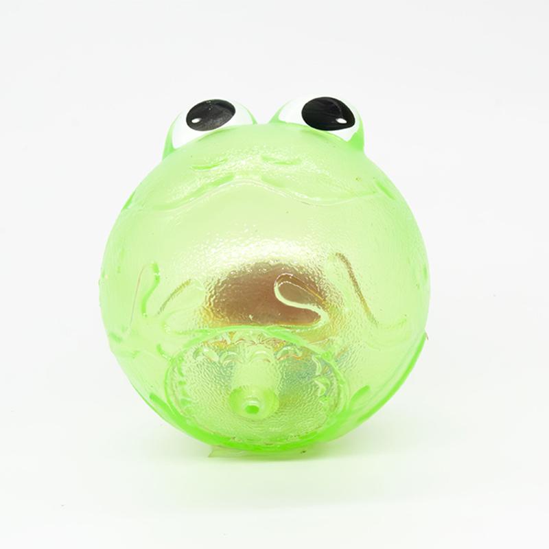 

Dog Chew Toy Interactive Simulated Frog Shape Sound Production Dog Toy Training Cleaning Teeth Dog Accessories