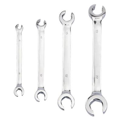 Double Head Wrench Brake Ratchet Torque Hand Tool Wrench for Repair Fuel Tube Hose Oil Pipe Automotive Mechanical Workshop Tools