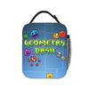 Geometry Dash Games Merch Insulated Lunch Bag For School Office Food Box Portable Thermal Cooler Lunch Boxes