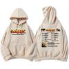Gorillazs The Mountain 2026 Tour Mikiny Módní Mikiny s dlouhým rukávem a kapucí Podzim Zima Fleecové Pulovry Streetwear