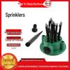 360° Multi-Head Rotating Garden Irrigation Sprinkler