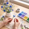 Kit Creativi Artistici per Adolescenti Fiori di Perline Kit Fai da Te, Bouquet di Fiori Selvatici Kit Creativo Colorato Arte con Perline Adulti Adolescenti, Decorazione per la Casa Fatta a Mano, Floreale
