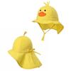 Kinder-Sonnenhut Niedliches Cartoon-Tier Sonnenschutz Nackenschutz Schal Mütze Für Strand Angeln