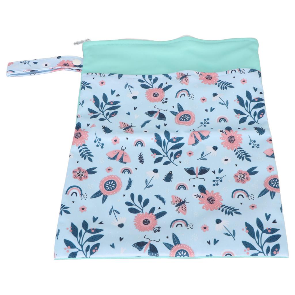 Wet Dry Bag Cloth Waterproof Multi Functional Washable Detachable Diaper Wet Dry Bag G64