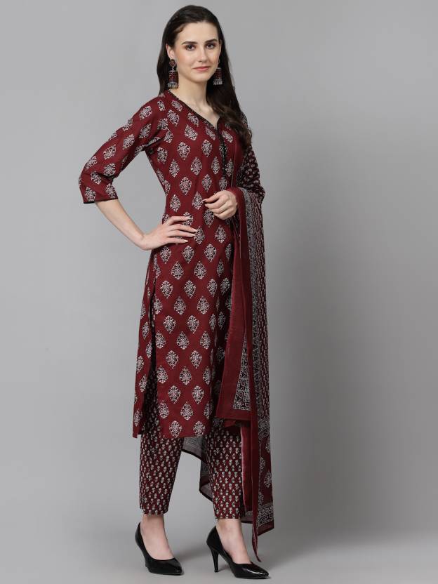 Party Wear Designer Top Tunic Kurta Pant Dupatta Set Indian Women Bollywood Salwar Suit Kurti