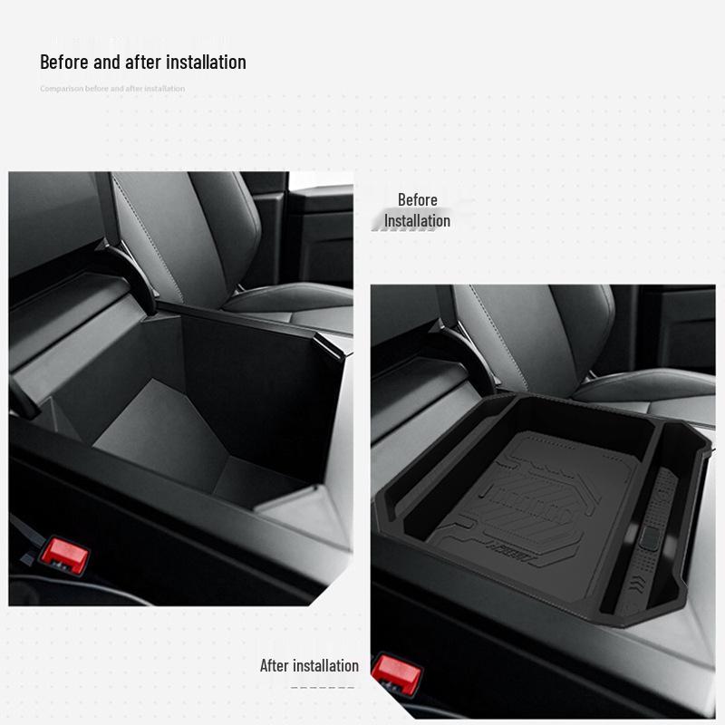 Cybertruck Mittelkonsolen-Armlehnen-Organizer-Box