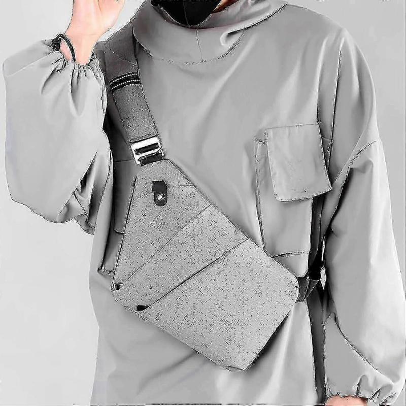 RFID blokující crossbody taška pro ženy, bezpečná cestovní peněženka s protikrádežovými prvky