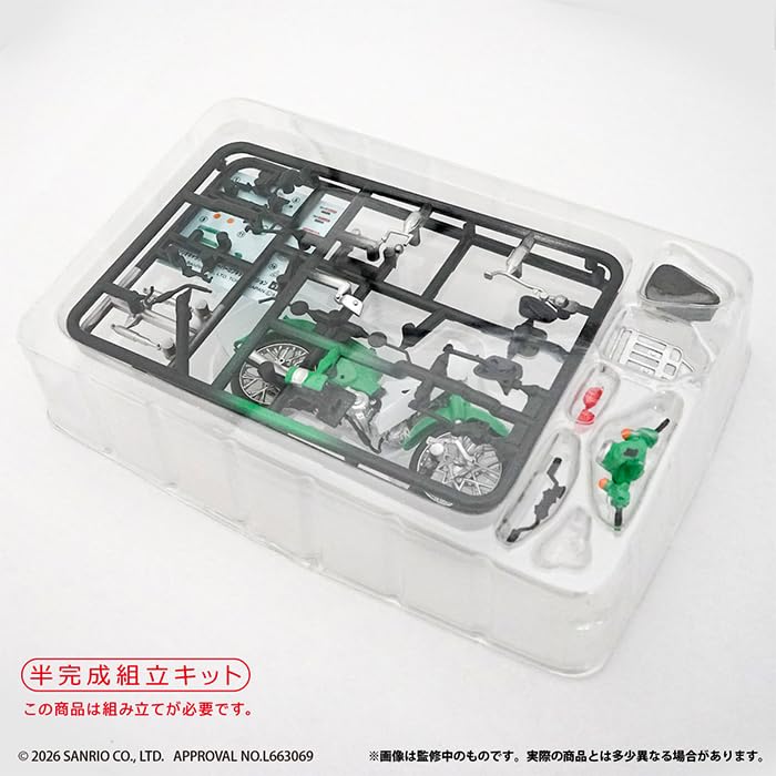 Confect Sanrio Characters HONDA Super Cub Toy F-toys Gum/Candy (Full Set) [Box Set/10-Piece Set]