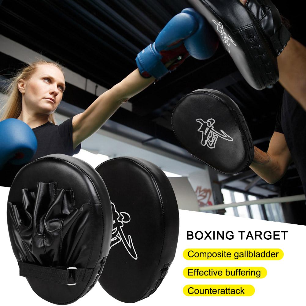 Boxing Hand Target PU Leather Punching Mitts Wear Resistant Boxing Focus Pads Kickboxing Pads for Boxing MMA Muay Thai