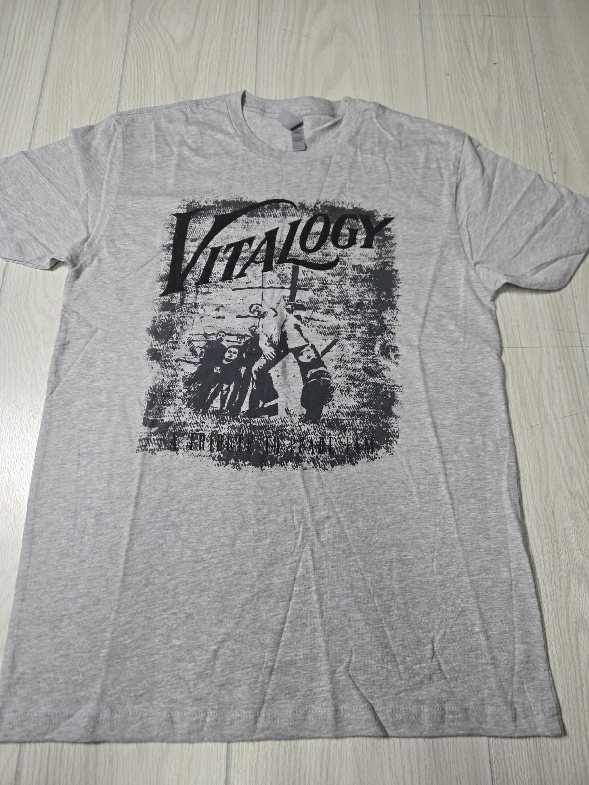Vitalogy A Tribute To Pearl Jam Shirt Medium Tribute Band Graphic Eddie Vedder Unisex T-Shirt M