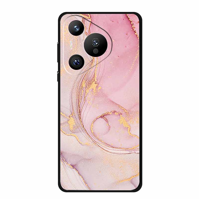 Case For Huawei Pura 80 Pro plus Soft Back Cover For Huawei Pura80 Ultra Pro Pro+ TPU Silicone Phone Funda Coque Marble Para