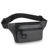 Borsa a tracolla da uomo casual – Marsupio resistente in PU con tasche multiple per esterni, moto e viaggi