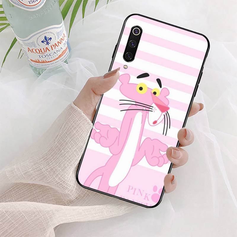 Pink Panther Phone Case For Xiaomi 9 mi8 F1 9SE 10lite note10lite Mi8lite xiaomi mi 5x
