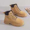 High-top Martin Women's Autumn New British Style Short Versatile Platform Casual Shoes Snow