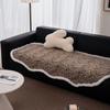 Light Luxury High-End Sofa Cushion Autumn And Winter Plush Special-Shaped Irregular New One-Piece Non-Slip Sofa Seat Cushion