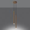 Lampa Wisząca Mossa 2 G9 Złoty Lumilo 13.147.05
