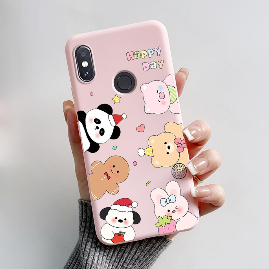 For Xiaomi Redmi Note 5 Case Redmi Note 5 Pro Cover Cute Bear Cartoon Frog Shockproof Silicone Soft Bumper For Redmi Note5 Funda
