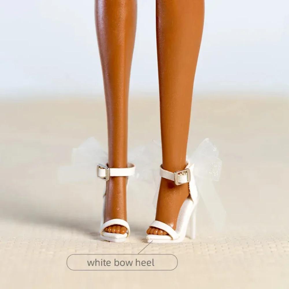 32cm Supermodel Doll High Heels Ankle Boot 1/6 BJD Shoes Accessories Wearable Princess Girl Doll Shoes DIY Toys Collector