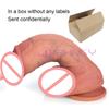 Super Realistic Dildo For Women Huge Silicone Penis Female Masturbation Fake Dildo with Suction Cup Adult Sex Games No Vibrator