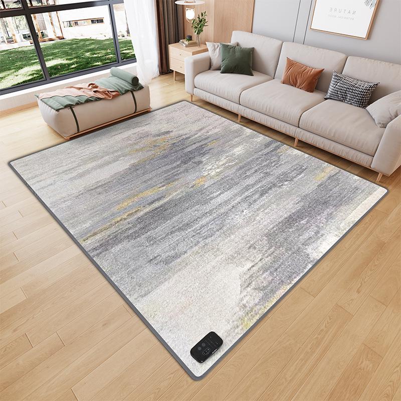 Smart Mobile Electric Heating Floor Mat for Home - Living Room & Bedroom Warmer Carpet