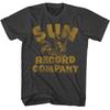 SUN RECORDS ROOSTER Amp; LOGO Adult T Shirt Music New Official  Stone Cotton Unisex T-Shirt