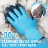 Thermal Gloves Cold Storage Waterproof Fleece Lined Thickened Coated Work Safety Gloves Men Women Riding Motorcycle Windproof